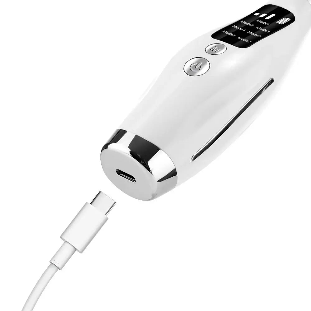 ABS Neck Lifting Massager 7 Colors LED Lights Massage Face Neck Beauty Device Vibration Improve Neck Lines Reduce Double Chin