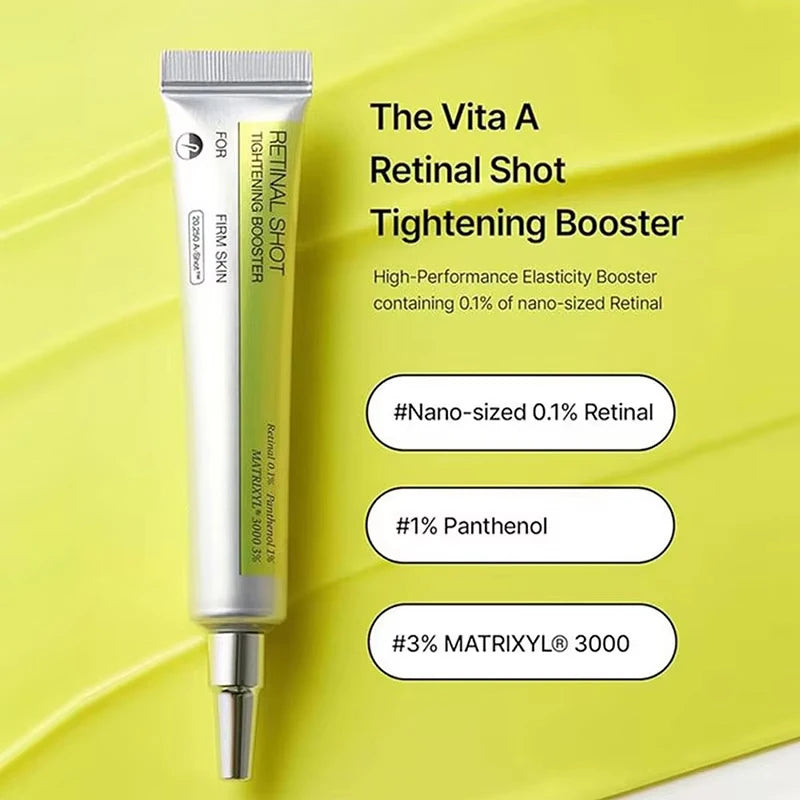 Korean Retinol Wrinkle Remover Cream Shot Tightening Firming Fine Line Enhancer Moisturizing Pore Shrinking Serum Face Skin Care