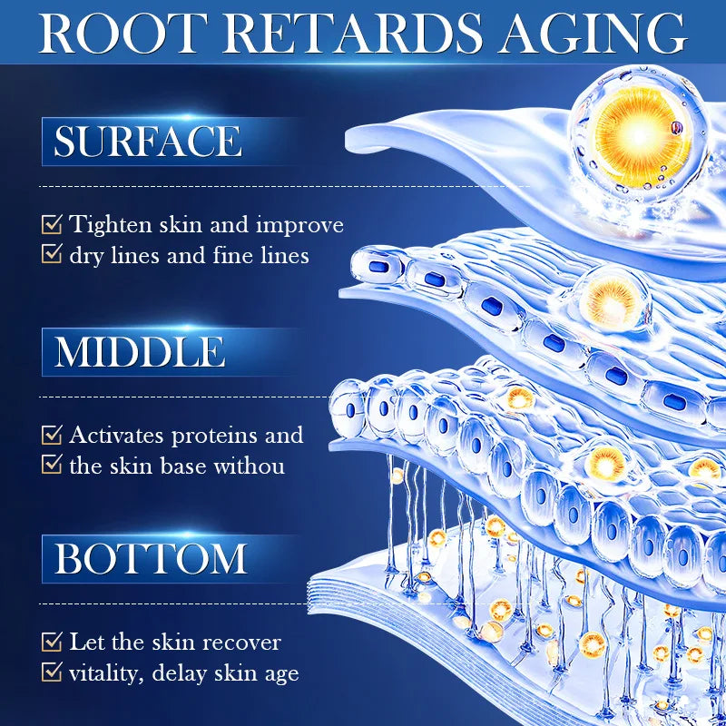 Anti-Wrinkle Face Cream Collagen Pearl Firming Lift Fade Fine Lines Caviar Moisturizing Smooth Brighten Korean Skin Care Product